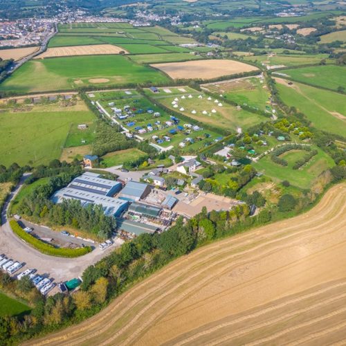 Holiday flat for sale in Bude, Cornwall - 14 Acres of land with planning for lodges