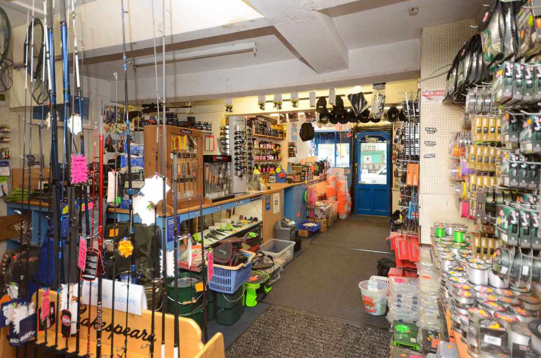 A Highly Successful Anglers Shop with accommodation