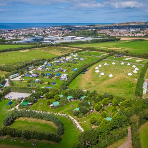 Development opportunity for sale in Bude, Cornwall - A Beautiful site for 59 lodges for sale, set within 14 level acres