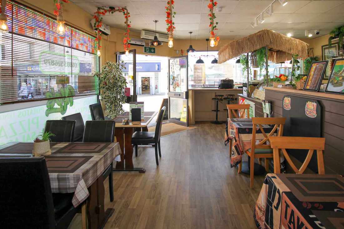 A Prime Positioned, High-Street café / take-away Business for sale
