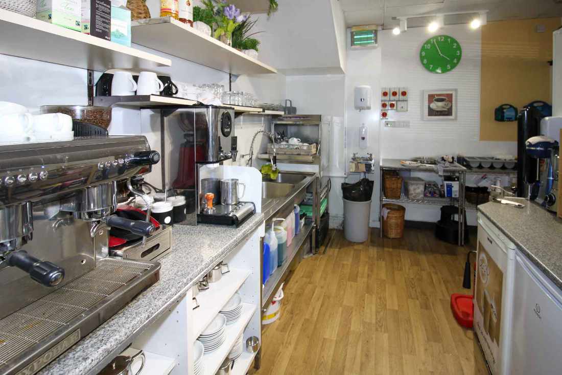 A Prime Positioned, High-Street café / take-away Business for sale