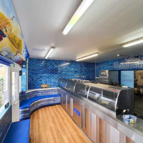 Restaurant for sale in Brixham, Devon - A highly successful and well-equipped Fish & Chip shop for sale