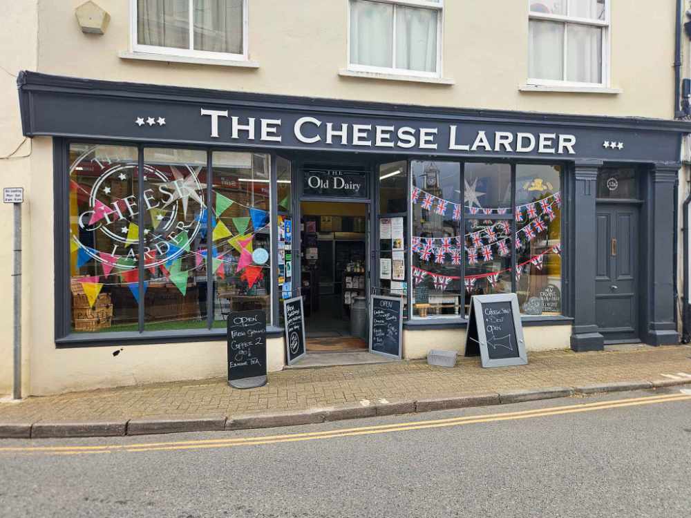 A charming West Country Cheese Shop & Deli is for sale