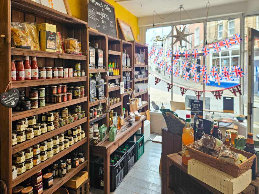 Restaurant for sale in South Molton, Devon - A charming West Country Cheese Shop & Deli is for sale