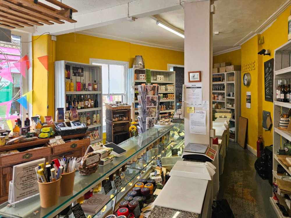 Restaurant for sale in South Molton, Devon - A charming West Country Cheese Shop & Deli is for sale