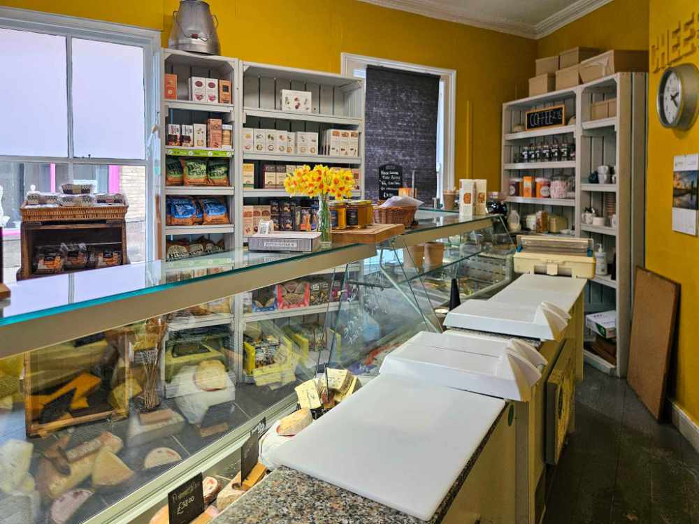 Restaurant for sale in South Molton, Devon - A charming West Country Cheese Shop & Deli is for sale