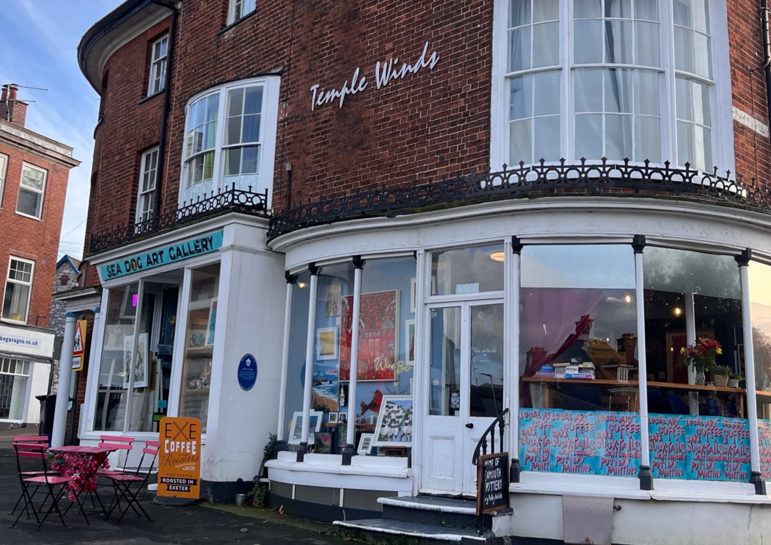 Restaurant for sale in Exmouth, Devon - A successful Art Gallery, Cafe & Bar for sale