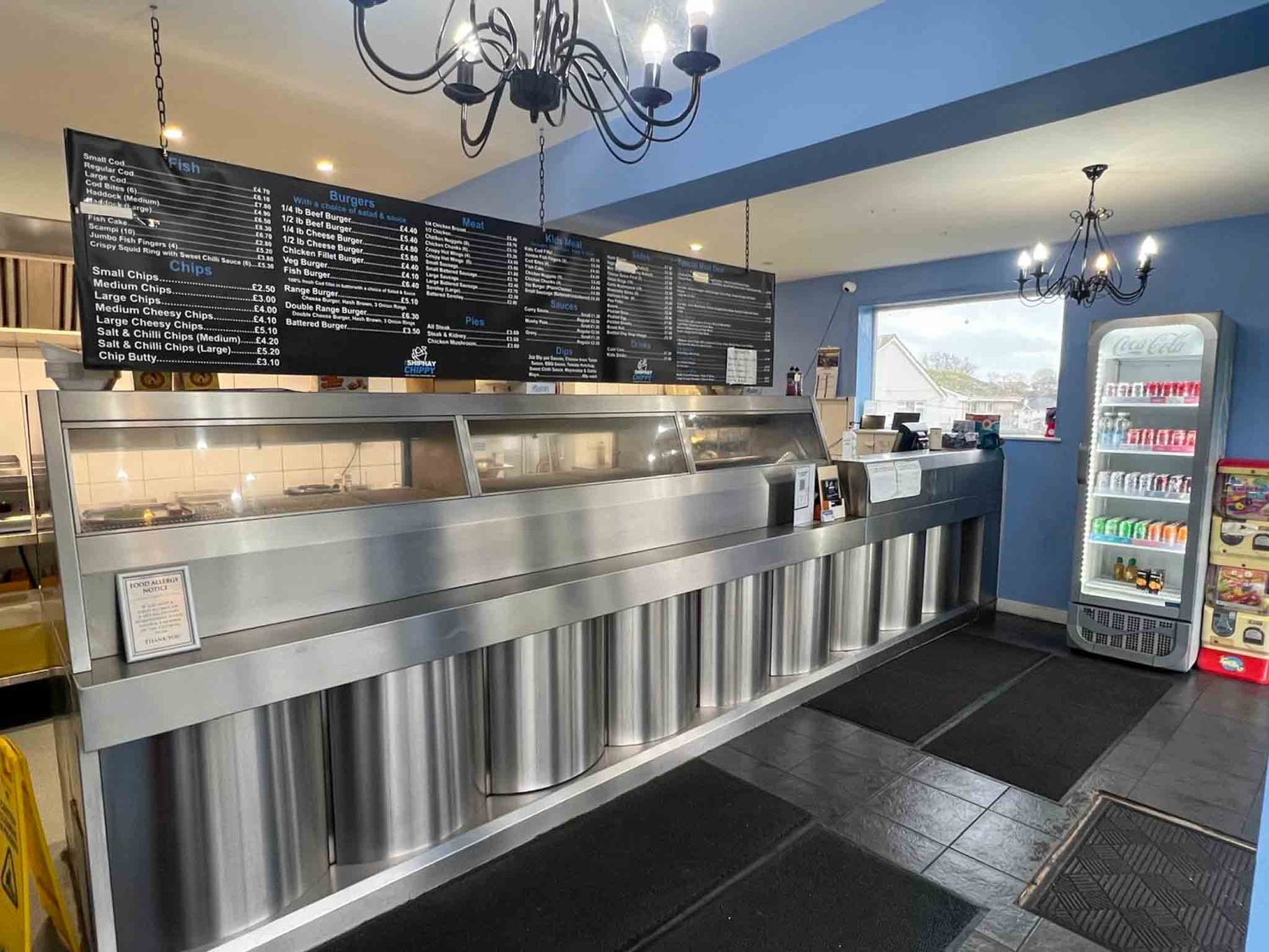 Restaurant for sale in Torquay, Devon - A successful Fish & Chip shop with accommodation for sale