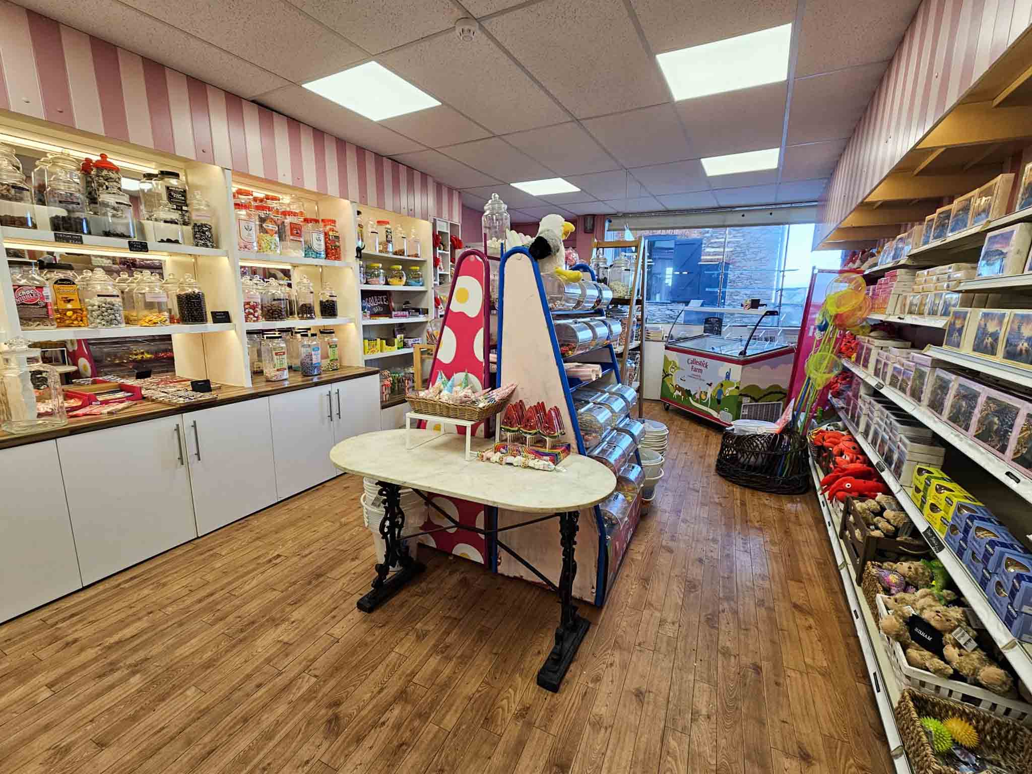 High-Footfall Confectionery Shop Opposite Brixham Harbour