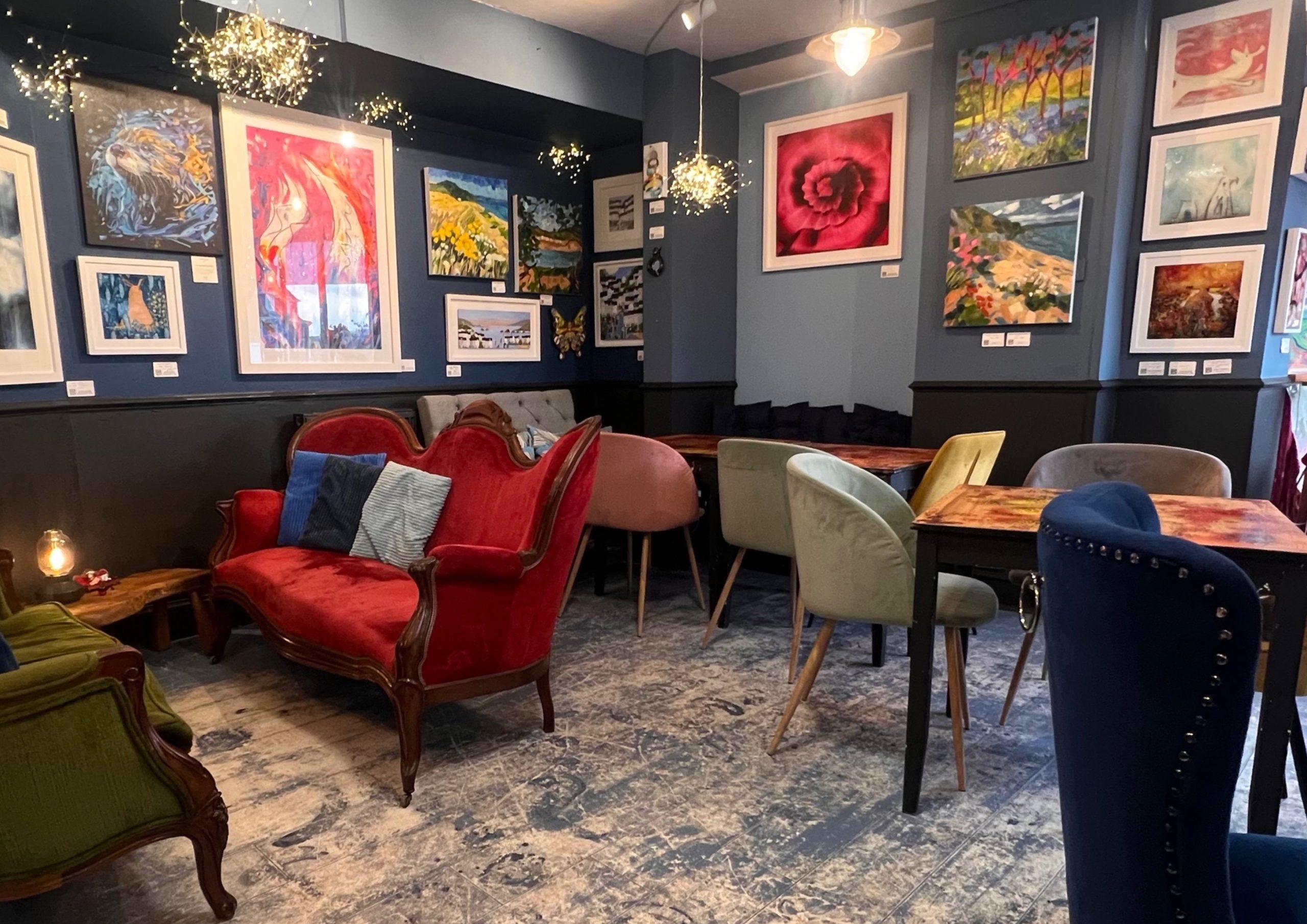 A successful Art Gallery, Cafe & Bar for sale