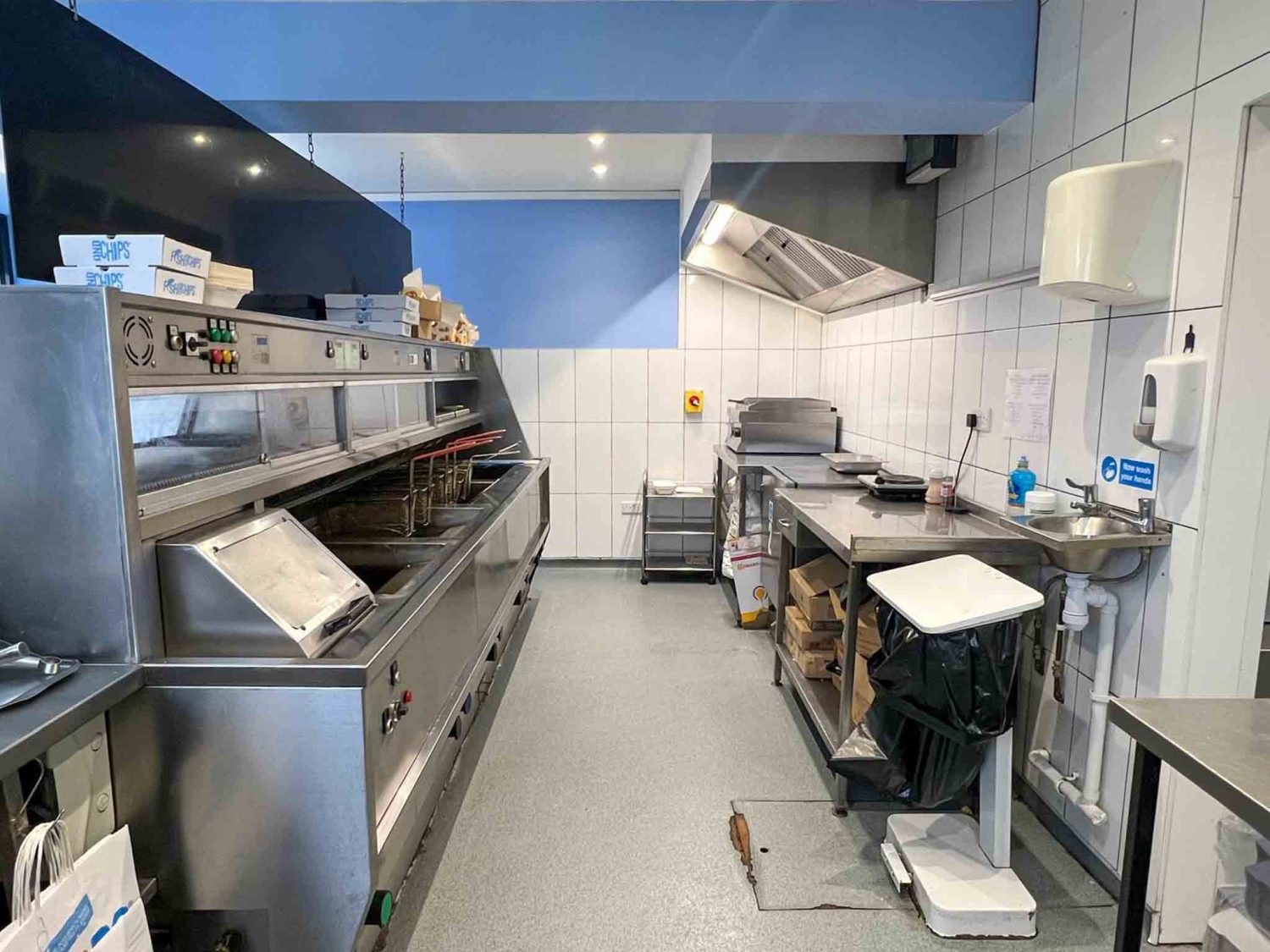 Restaurant for sale in Torquay, Devon - A successful Fish & Chip shop with accommodation for sale