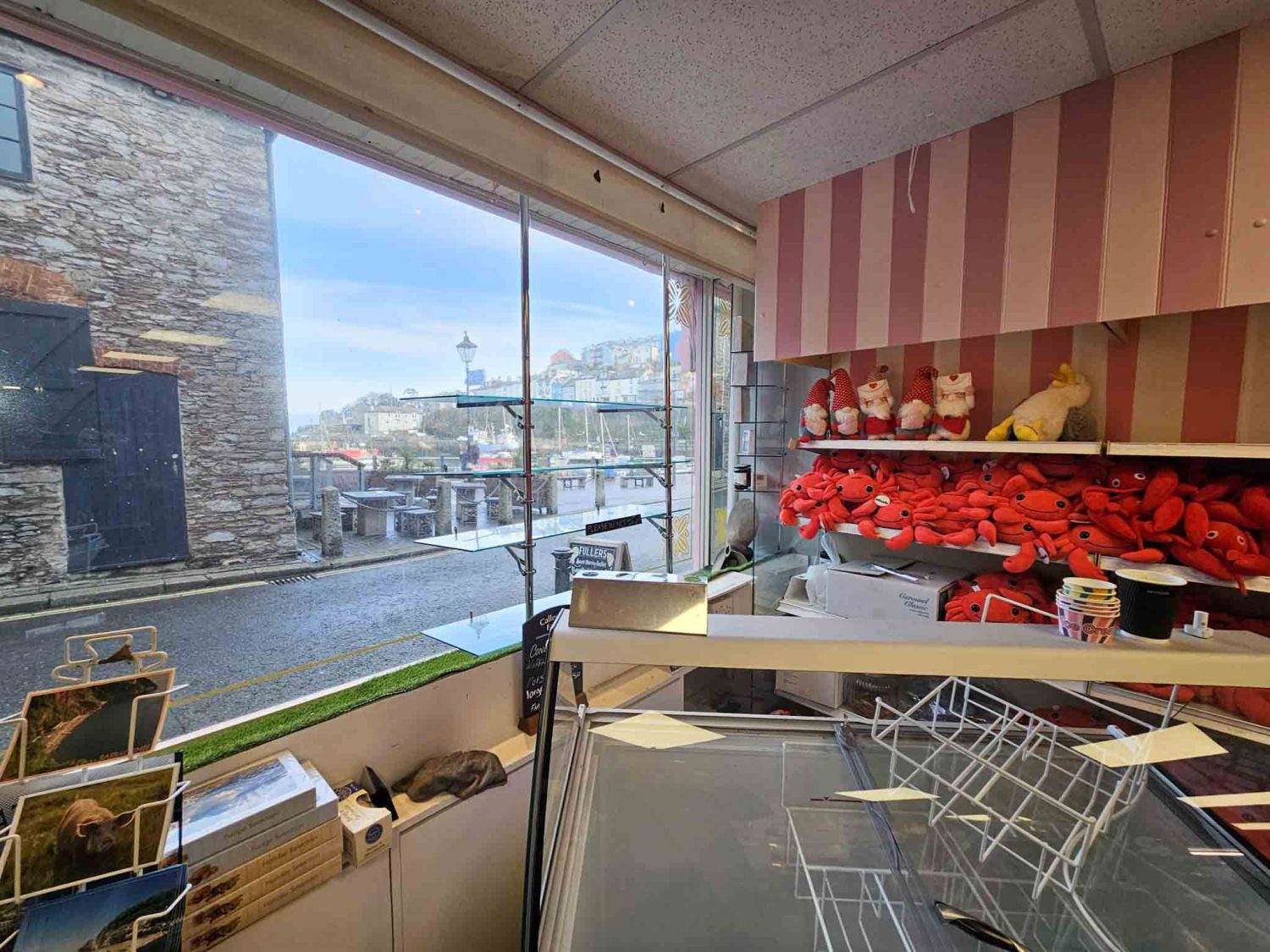 Catering business for sale in Brixham, Devon - High-Footfall Confectionery Shop Opposite Brixham Harbour