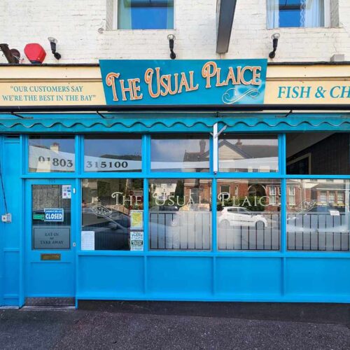 Restaurant for sale in Torquay, Devon - A superbly positioned and exceptionally well-presented fish and chip shop
