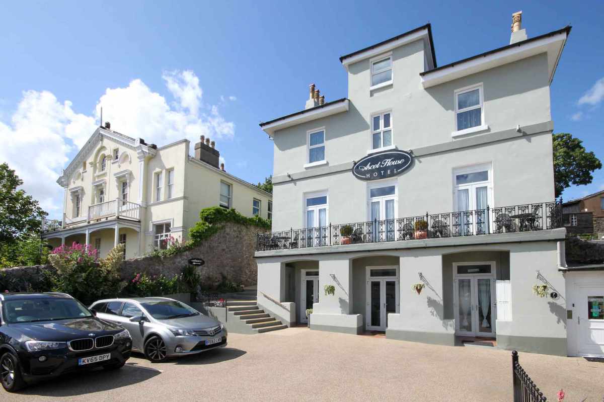 Hotel for sale in Torquay, Devon - A striking Victorian villa boutique hotel for sale