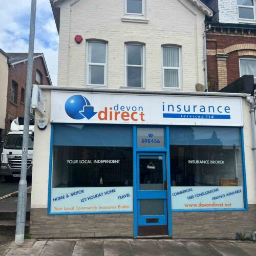 Retail store for sale in Paignton, Devon - A Large Retail/Office with One/Two Bed Accommodation Included
