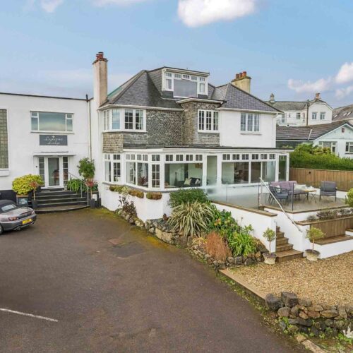Hotel for sale in Carbis Bay, Cornwall - A beautifully presented detached 9-bedroom en-suite guest house