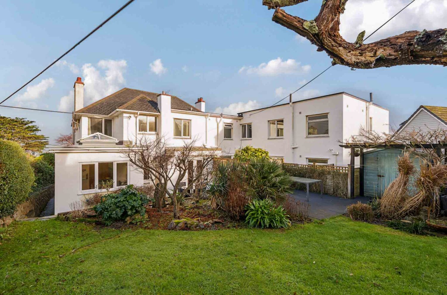 Hotel for sale in Carbis Bay, Cornwall - A beautifully presented detached 9-bedroom en-suite guest house