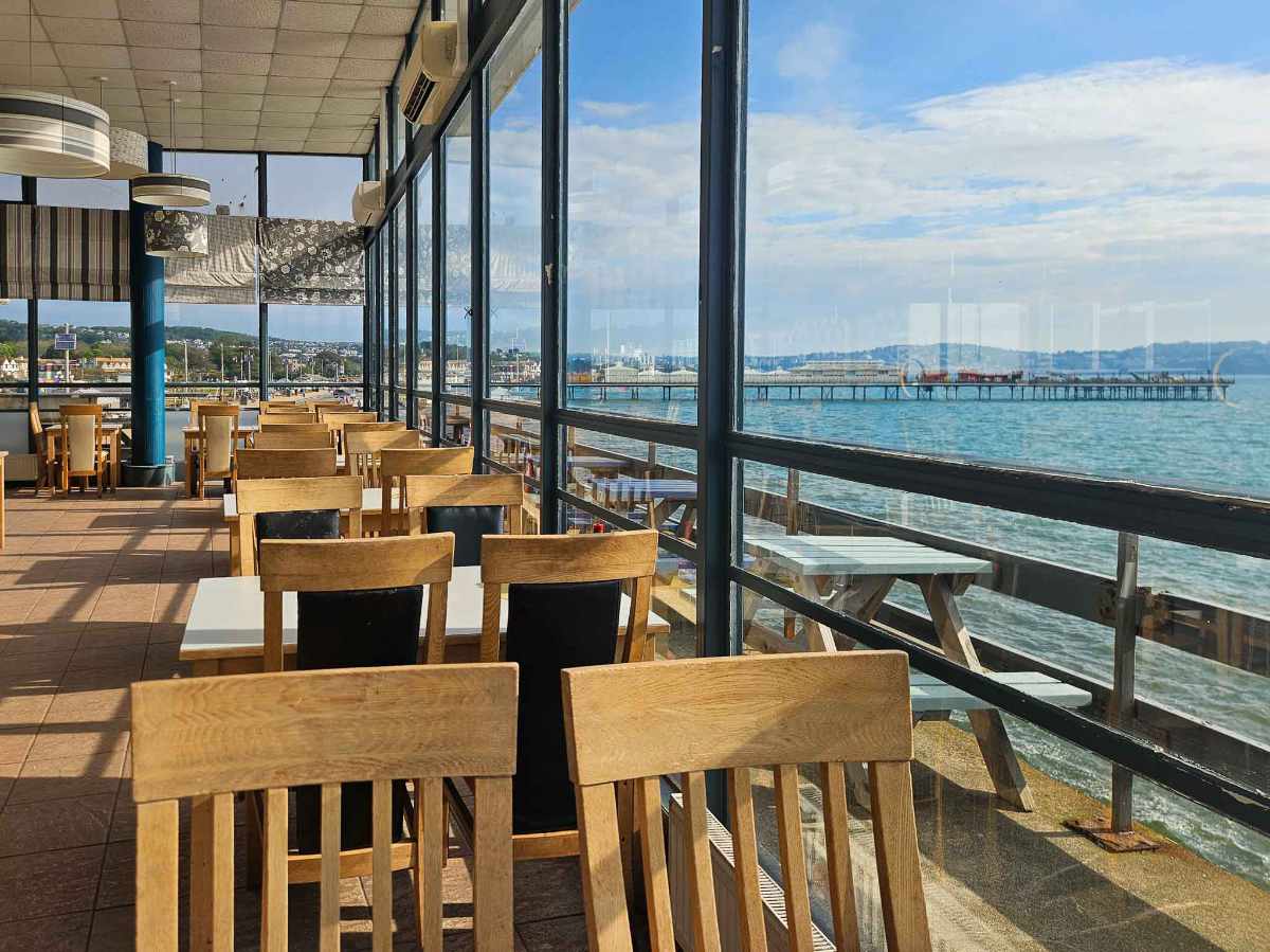 Restaurant for sale in Paignton, Devon - An Exceptional Café & Bar, Situated directly on the water’s edge