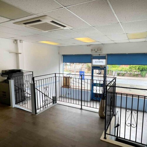 Retail store for sale in Paignton, Devon - A Large Retail/Office with One/Two Bed Accommodation Included