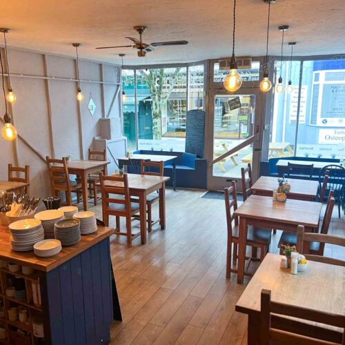 Holiday flat for sale in Torquay, Devon - A Successful Cafe with a 2 Bed Apartment Above in St Marychurch