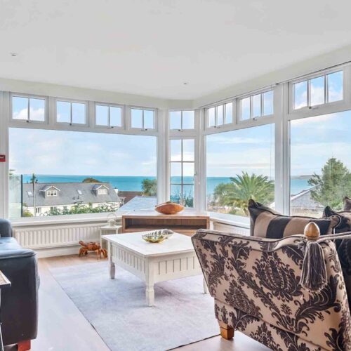 Hotel for sale in Carbis Bay, Cornwall - A beautifully presented detached 9-bedroom en-suite guest house
