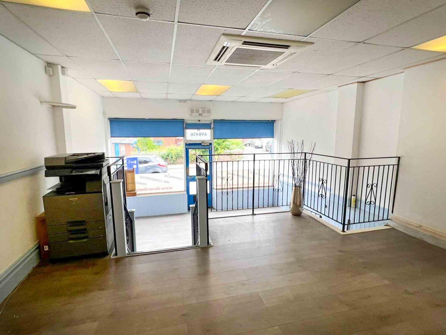 Retail store for sale in Paignton, Devon - A Large Retail/Office with One/Two Bed Accommodation Included