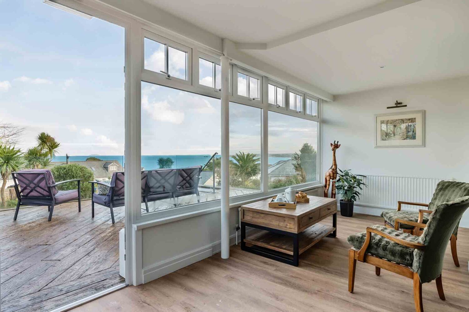 Hotel for sale in Carbis Bay, Cornwall - A beautifully presented detached 9-bedroom en-suite guest house