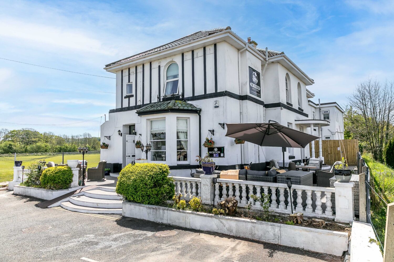 Hotel for sale in Brixham, Devon - Exquisite Detached Period Guest House with Extensive Gardens and Luxury Owner’s...