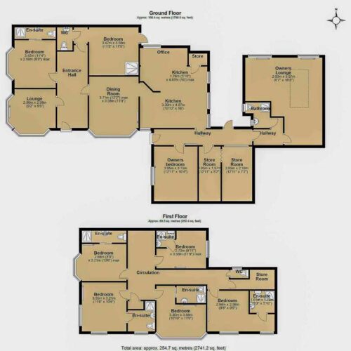 A Beautifully Presented 7 En-Suite Bedroom Guest House
