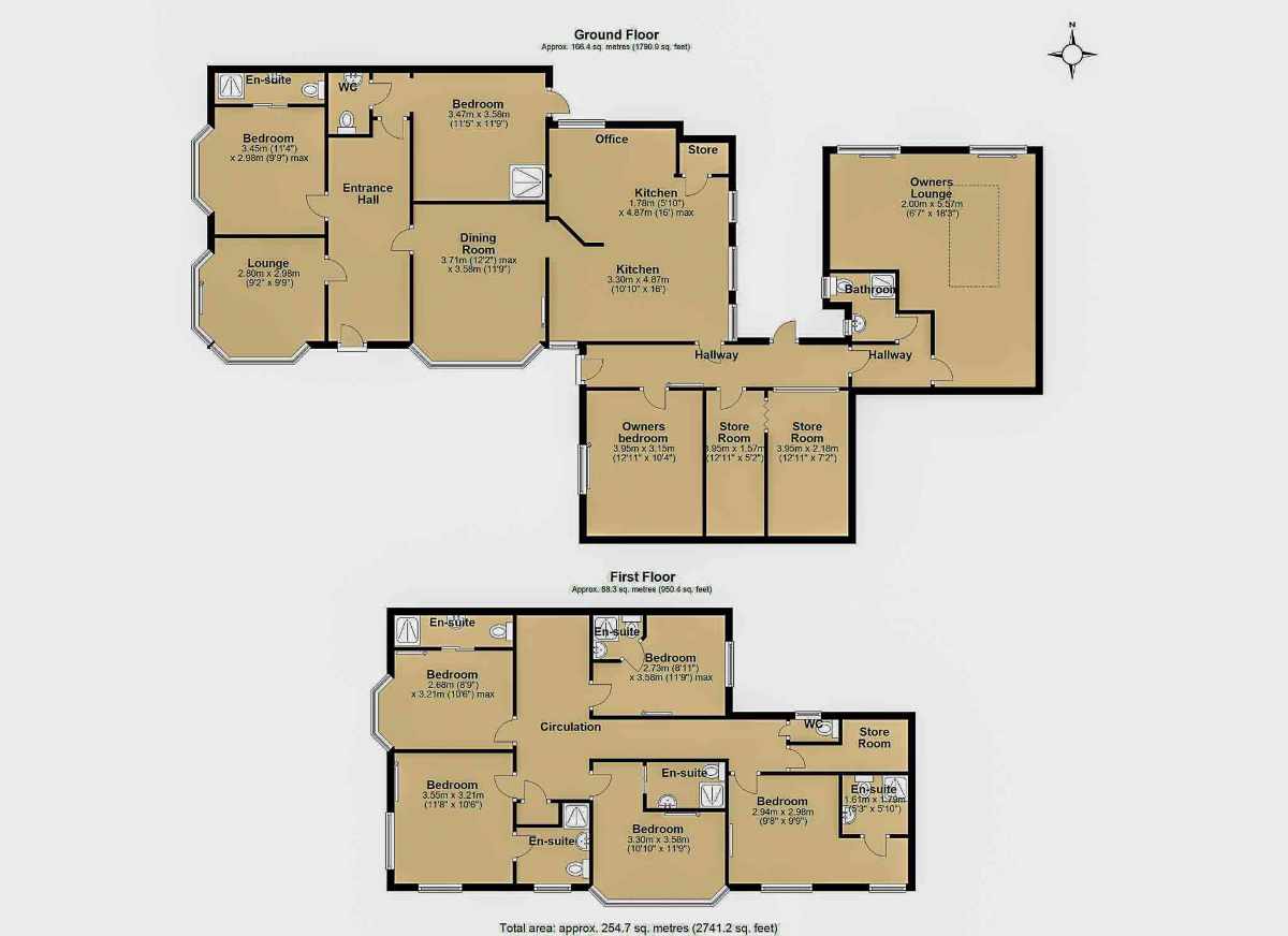 A Beautifully Presented 7 En-Suite Bedroom Guest House